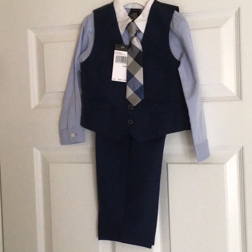 Boys 4 Piece Suit